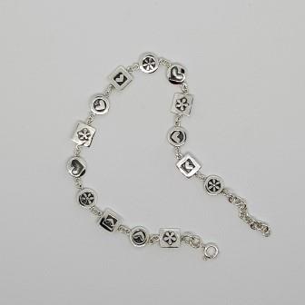 Bracelet Plain Silver