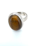 Rare Golden Tiger's Eye Statement Ring