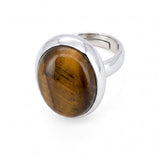 Rare Golden Tiger's Eye Statement Ring