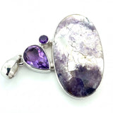 Rare Tiffany Stone & Amethyst Statement Pendant