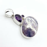Rare Tiffany Stone & Amethyst Statement Pendant