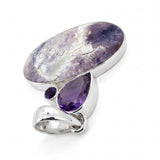 Rare Tiffany Stone & Amethyst Statement Pendant