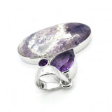 Rare Tiffany Stone & Amethyst Statement Pendant