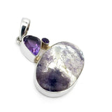 Rare Tiffany Stone & Amethyst Statement Pendant