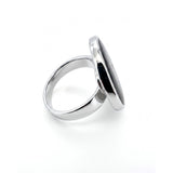 Rare Pāua Shell Statement Ring
