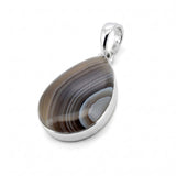 Rare Botswana Agate Statement Pendant