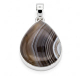 Rare Botswana Agate Statement Pendant