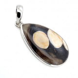 Rare Peanut Wood Jasper Statement Pendant