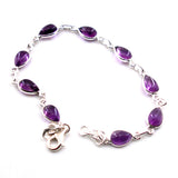 Bracelet Amethyst Silver