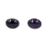 Oval Mini Stud Earring
