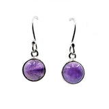 Simple Round Design Cabochon gemstone set in a very thin bezel setting