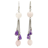 Earrings Amethyst Quartz