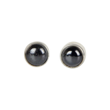 Stud earrings Hematite