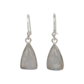 Earrings Rainbow Moonstone Large Stone
