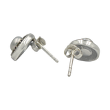 Earrings Marcasite & Pearl