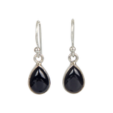 Teardrop earrings Black Onyx