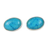 Oval Mini Stud Earring