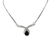 Necklace simple Celtic Black Onyx