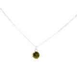 Necklace Olivine Zirconia