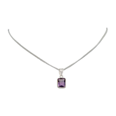 Pendant Amethyst With Chain