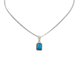 Pendant TurquoiseWith Chain