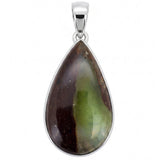 Natural Ruby in Zoisite Statement Pendant in Sterling Silver