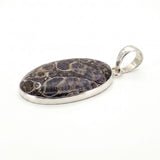 Rare Turritella Agate Statement Pendant