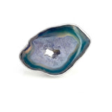 Rare Amethyst Geode Statement Ring
