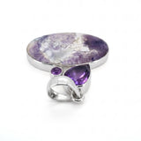 Rare Tiffany Stone & Amethyst Statement Pendant
