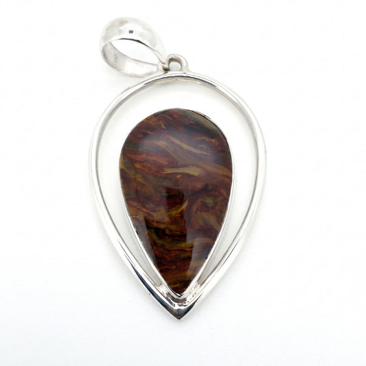 Rare Pietersite Statement Pendant