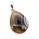 Rare Botswana Agate Statement Pendant