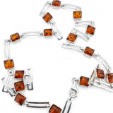Natural Cognac Amber Statement Necklace