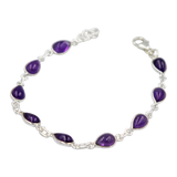 Bracelet Amethyst Silver
