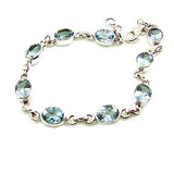 Bracelet Blue Topaz
