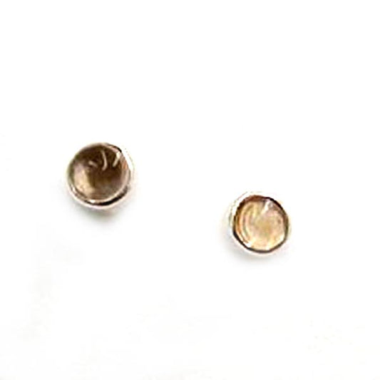 Stud earrings Citrine