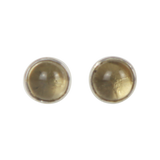 Stud earrings Citrine