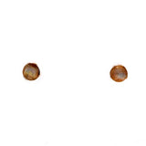 Stud earrings Rainbow Moonstone