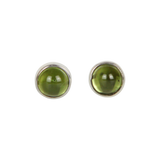 Stud earrings Peridot