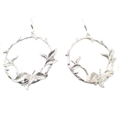 Earrings Silver Plate