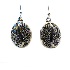 Earrings Plain Silver