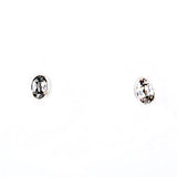 Oval Mini Stud Earring