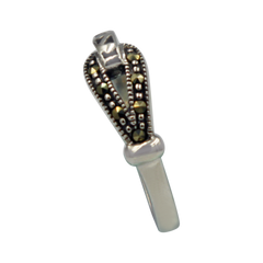 Split Shank Marcasite Ring