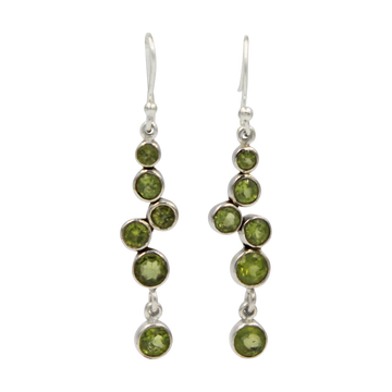 A modern and elegant multi stone Earring